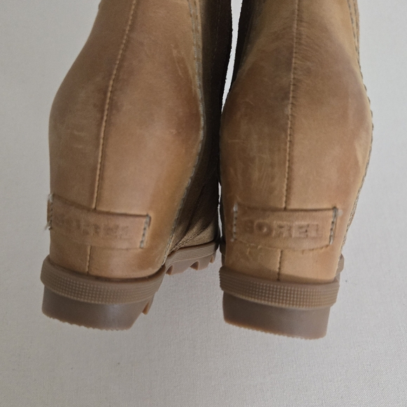Sorel Joan of Arctic Il wedge Cate Tall Waterproof boots 7 NEW RARE🍒 - Picture 5 of 14